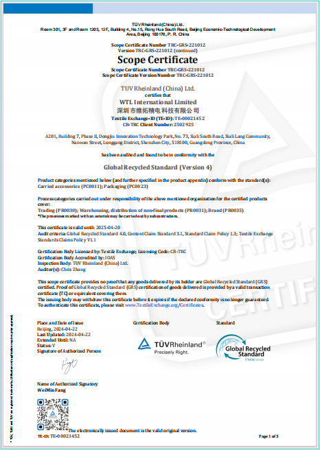 ISO Environmental Management Certification